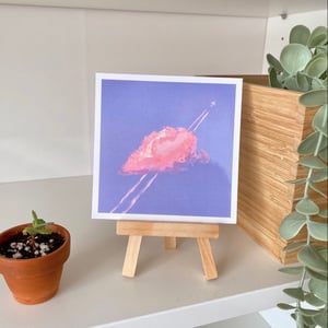 Image of Puffy Pink Cloud Mini Print