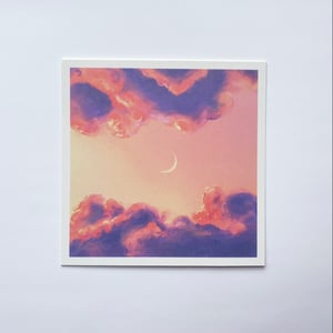 Image of Crescent Peek Mini Print