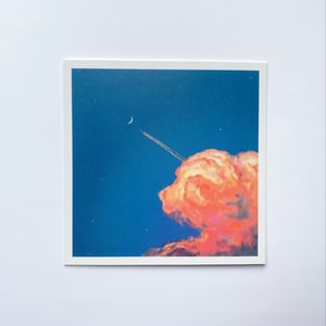 Image of Straight to the Moon Mini Print