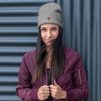 Image 5 of Strong Enough - Embroidered Beanie