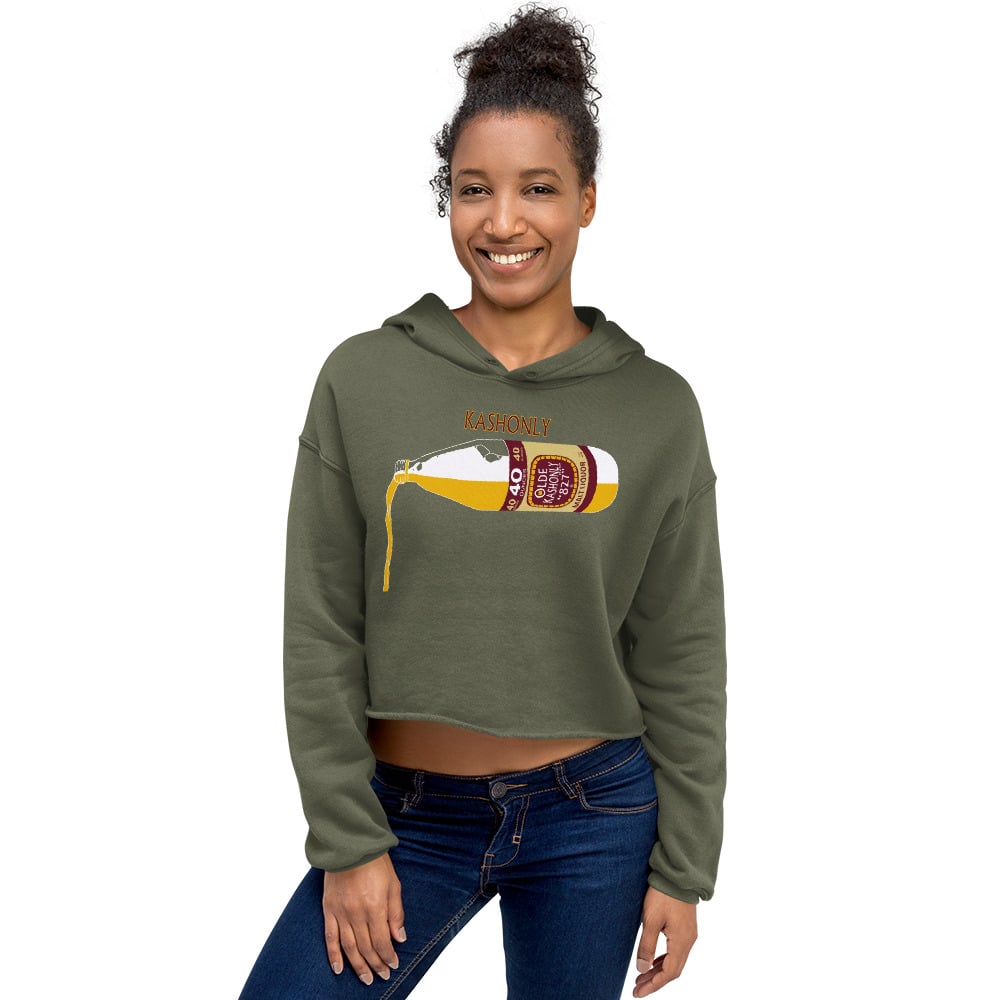 Image of OLDE KASHONLY KROP HOODIE
