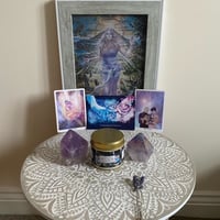 Image 1 of Mystic Sariel Tarot Ritual Candles - Lovers Touch