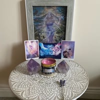 Image 2 of Mystic Sariel Tarot Ritual Candles - Lovers Touch