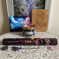 Image 5 of Mystic Sariel Tarot Ritual Candles - Lovers Touch