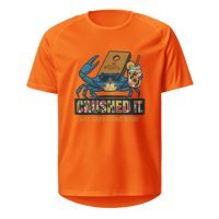 Image 2 of “Crushed It.” Bay Days Done Right – Breathable Mesh Athletic Shirt (Unisex)