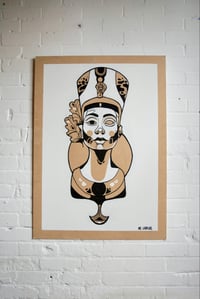 Original Artwork- Nefertiti bust