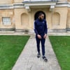 TCB "X" Tracktop Tracksuit - Navy Blue with Cloud Grey Stripes