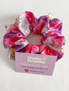 Bright Floral Scrunchie