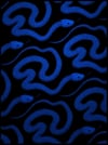 Blue snakes