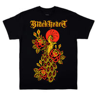BlackHeart peacock short sleeve Tee