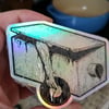 The Greasetrap Holographic Sticker 