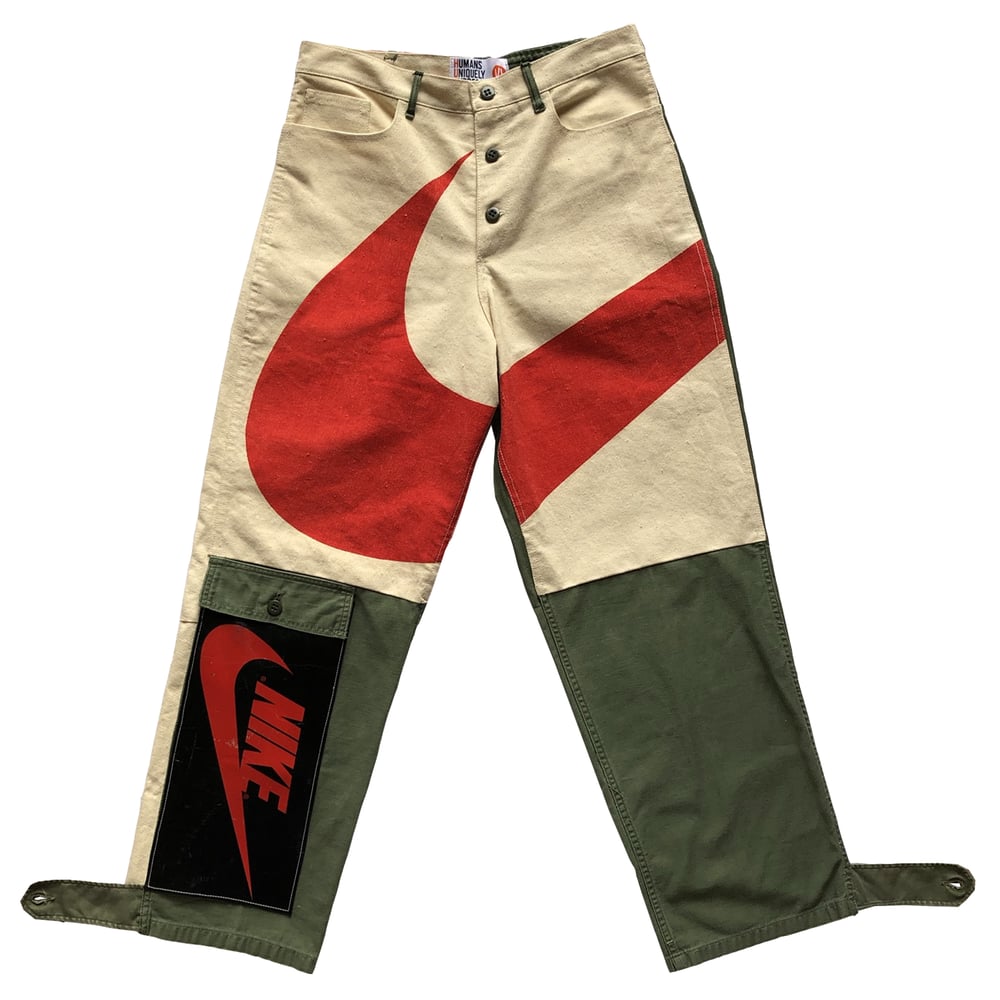 Big Swoosh Military Pants