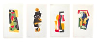 Image 1 of Jeremy Annear - Set of 4 Limited Edition Silk Screen Prints (unframed)