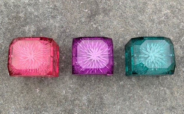 Image of Mini Lucite Boxes (Spiky Series)