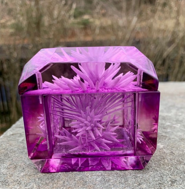 Image of Mini Lucite Boxes (Spiky Series)