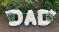 Image 4 of DAD - Funeral Lettering 