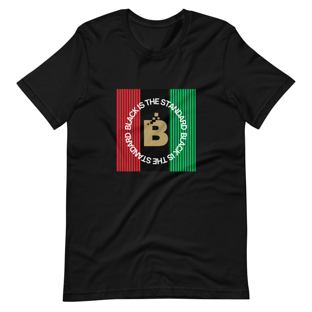 Image of Unisex Pan African Tee (Black)
