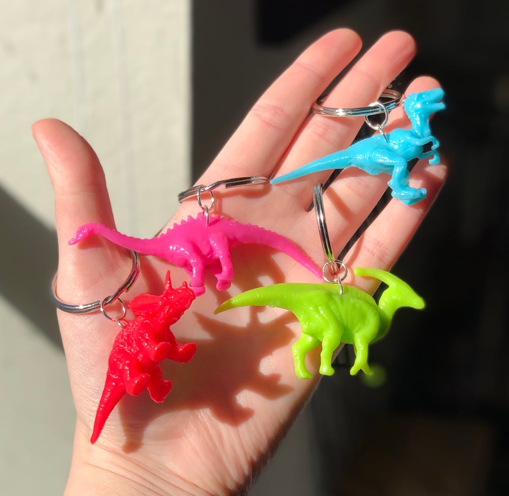 Dinosaur Keychains (Vibrant colors)