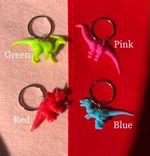 Dinosaur Keychains (Vibrant colors)