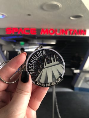 Image of Space AP - Glow- keychain