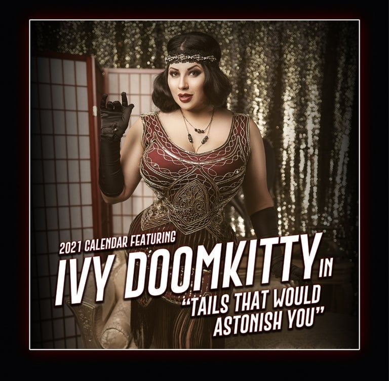 Image of 2021 Ivy Doomkitty Calendar Collectible