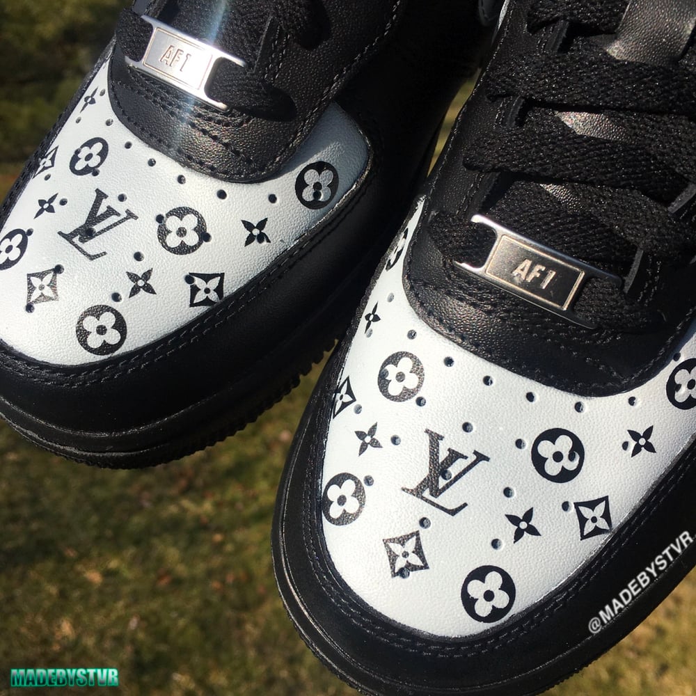Af1 LV Black Tux