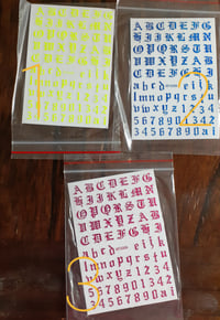 Old English letters