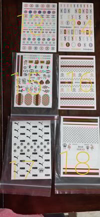 Image 3 of Designer logo stickers