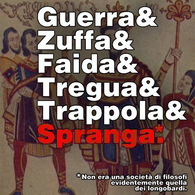 T-shirt - Parole Longobarde