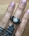 Ready to Ship // Nazgûl Ring with OOAK Opal