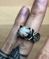 Ready to Ship // Nazgûl Ring with OOAK Opal Image 2