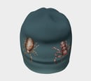 Image 4 of Arachnids beanie hat - Blue