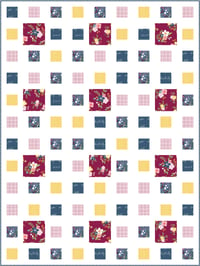 Image 5 of Fractals Quilt Pattern - PAPER pattern