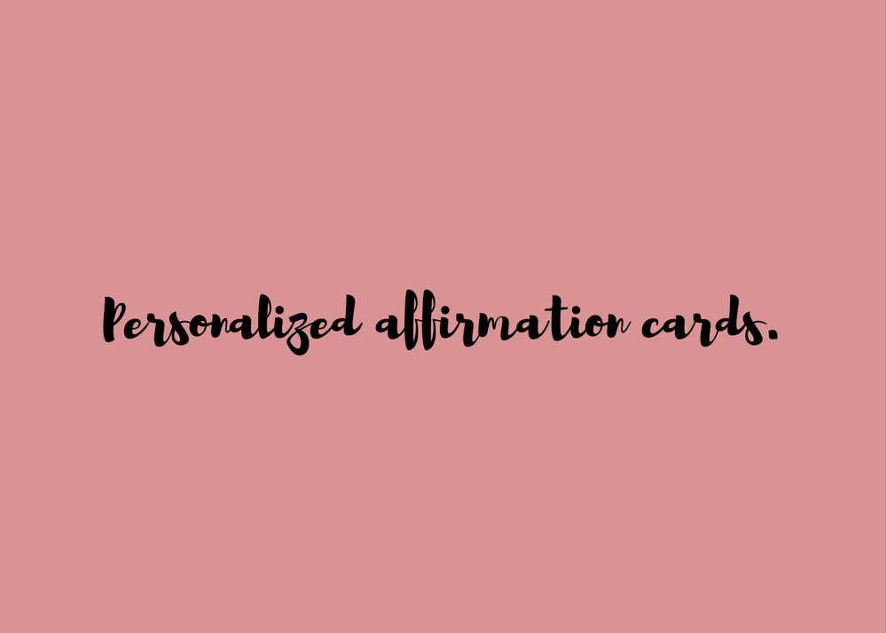 Image of Affirmation Cards
