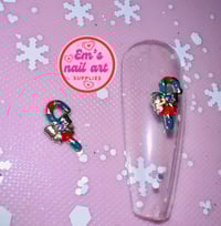 Gold candy canes 