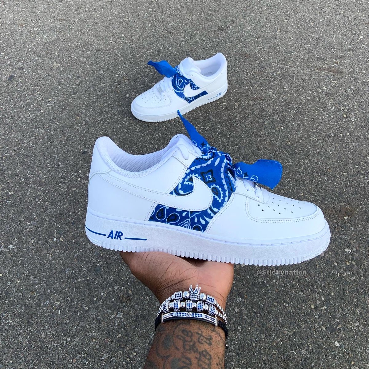 Nipsey Blue AF60s Sticky Nation