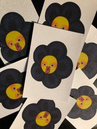 Fishy Face Flower Print
