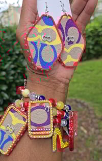 Image 1 of Colorful Earrings n 3 Stack