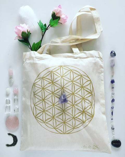 Image of  Tote Bag *Fleur de Vie*