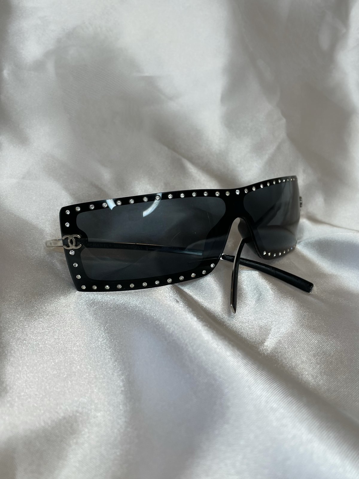 chanel swarovski sunglasses