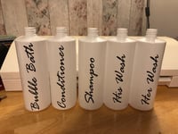 Product bottle personalised 