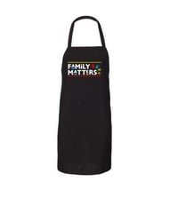 Image 1 of Family Matters Apron - Black