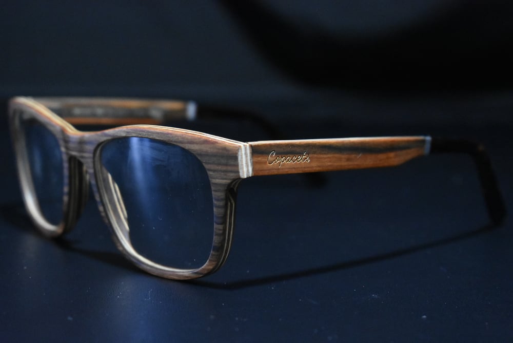 Image of Rose Wood Optical Frames ( Unisex)