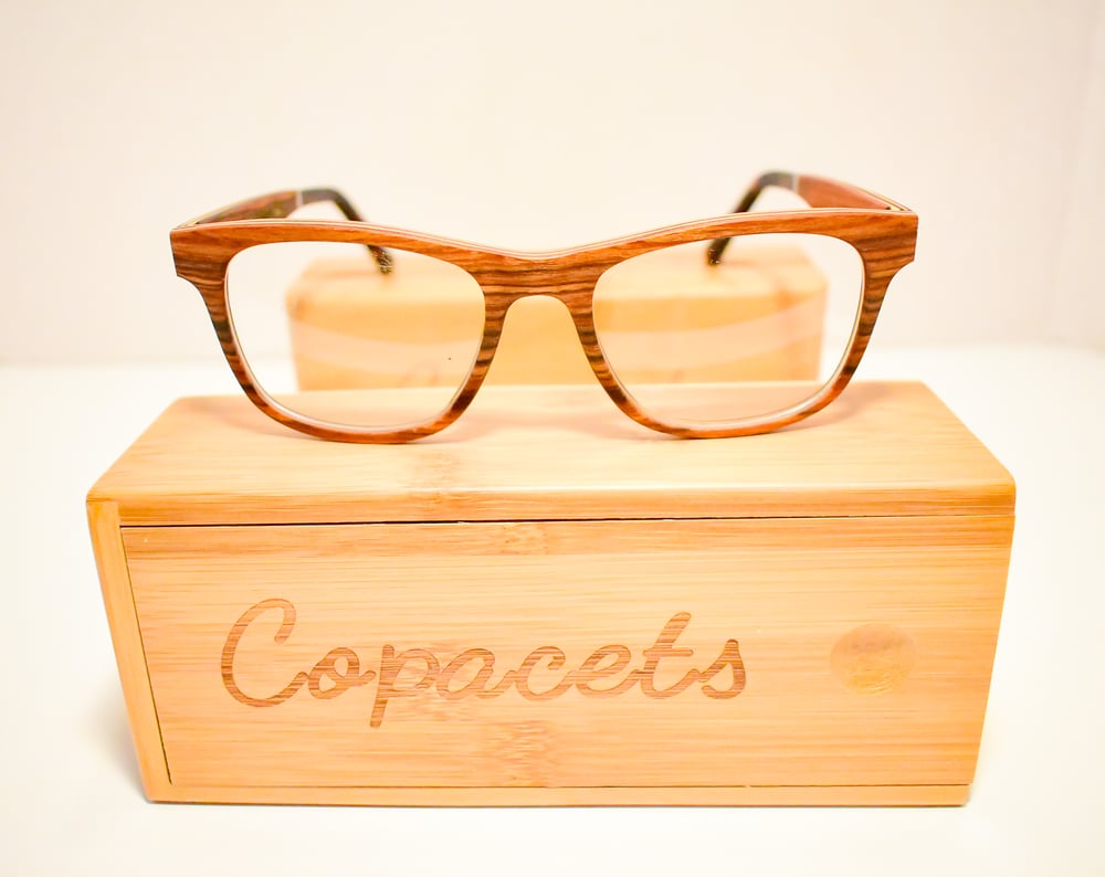 Image of Rose Wood Optical Frames ( Unisex)