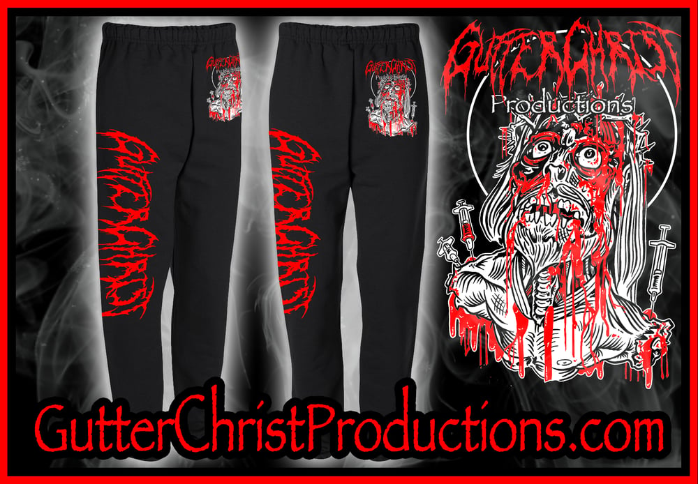 Image of GUTTER CHRIST SWEAT PANTS (IN STOCK)