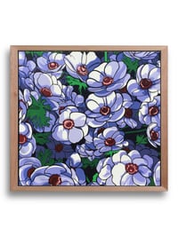 Lots of Flowers - Purple    - 36x36