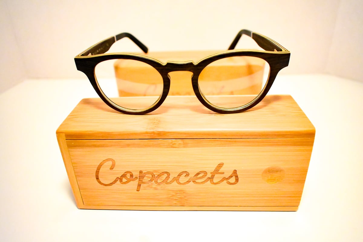 Black Oak Veneer Wood Optical Frames | COPACETS