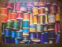 Image 2 of ‘Colourful Cotton Reels’ - 1000 Piece Limited Edition Jigsaw