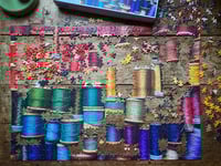 Image 4 of ‘Colourful Cotton Reels’ - 1000 Piece Limited Edition Jigsaw