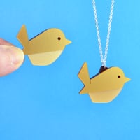 Image 1 of Wren Brooch or Necklace